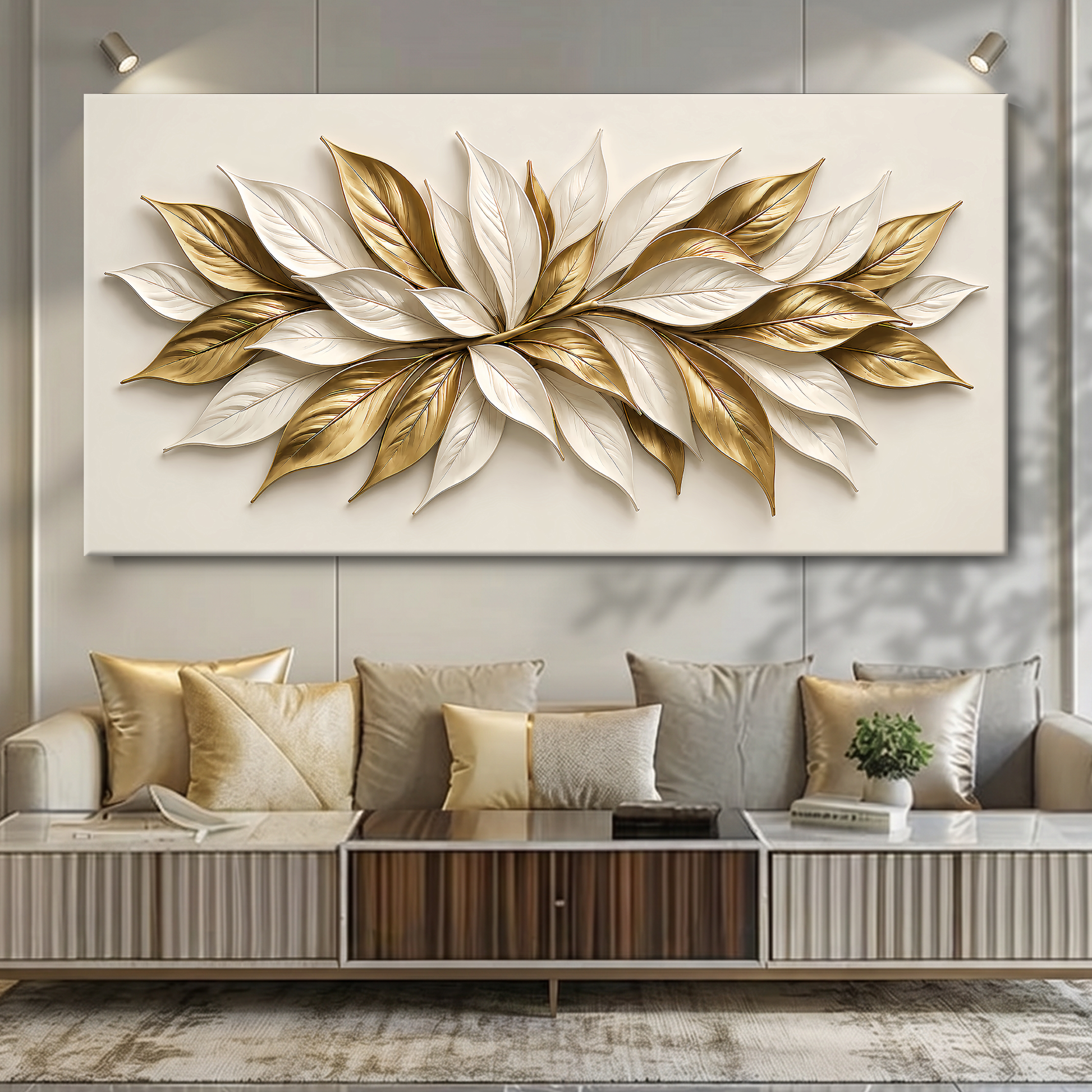 Golden Ivory Petals