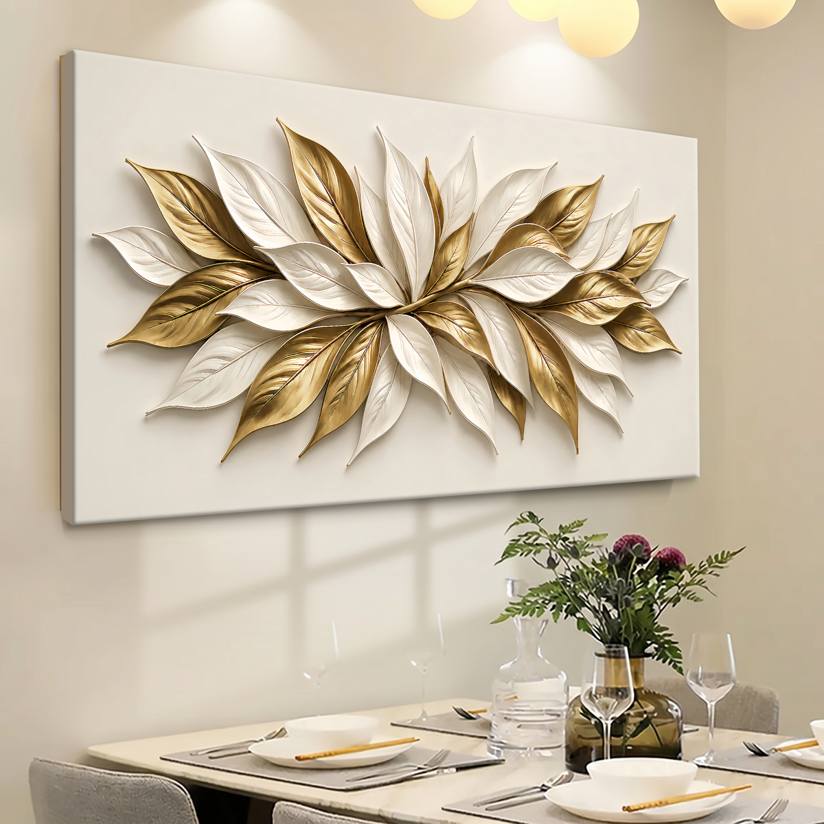 Golden Ivory Petals