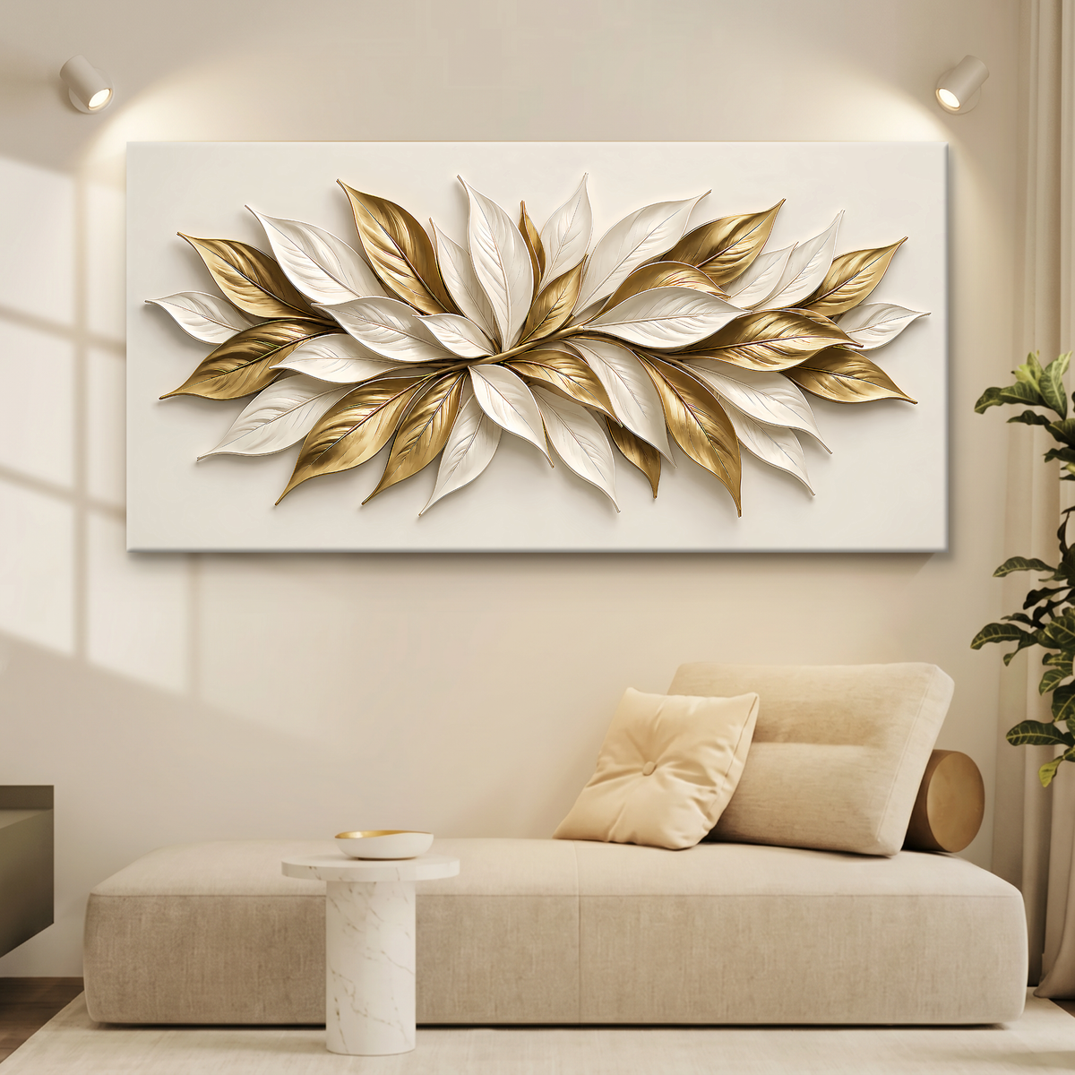 Golden Ivory Petals