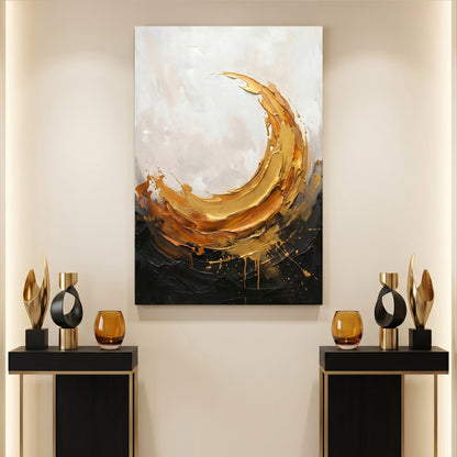 Golden Light Abstract