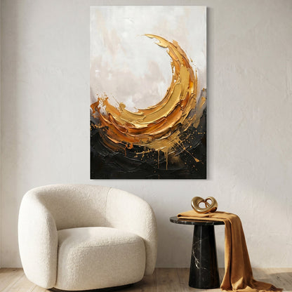 Golden Light Abstract