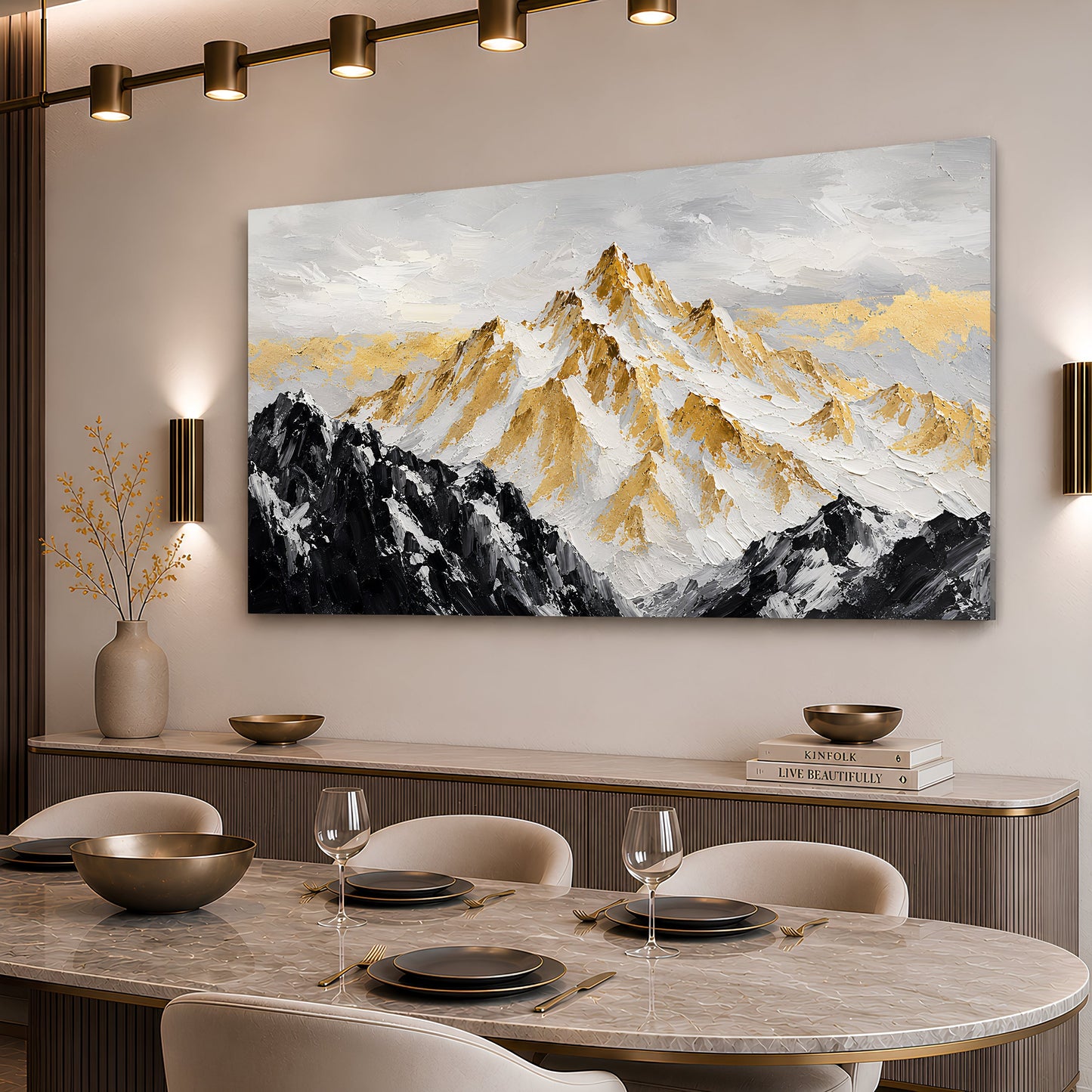 Golden Mountain Panorama