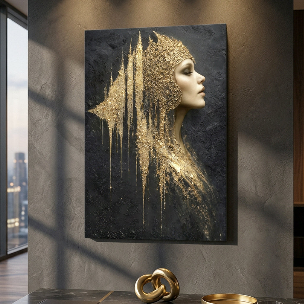 Golden Regal Portrait
