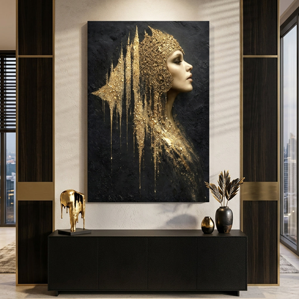 Golden Regal Portrait