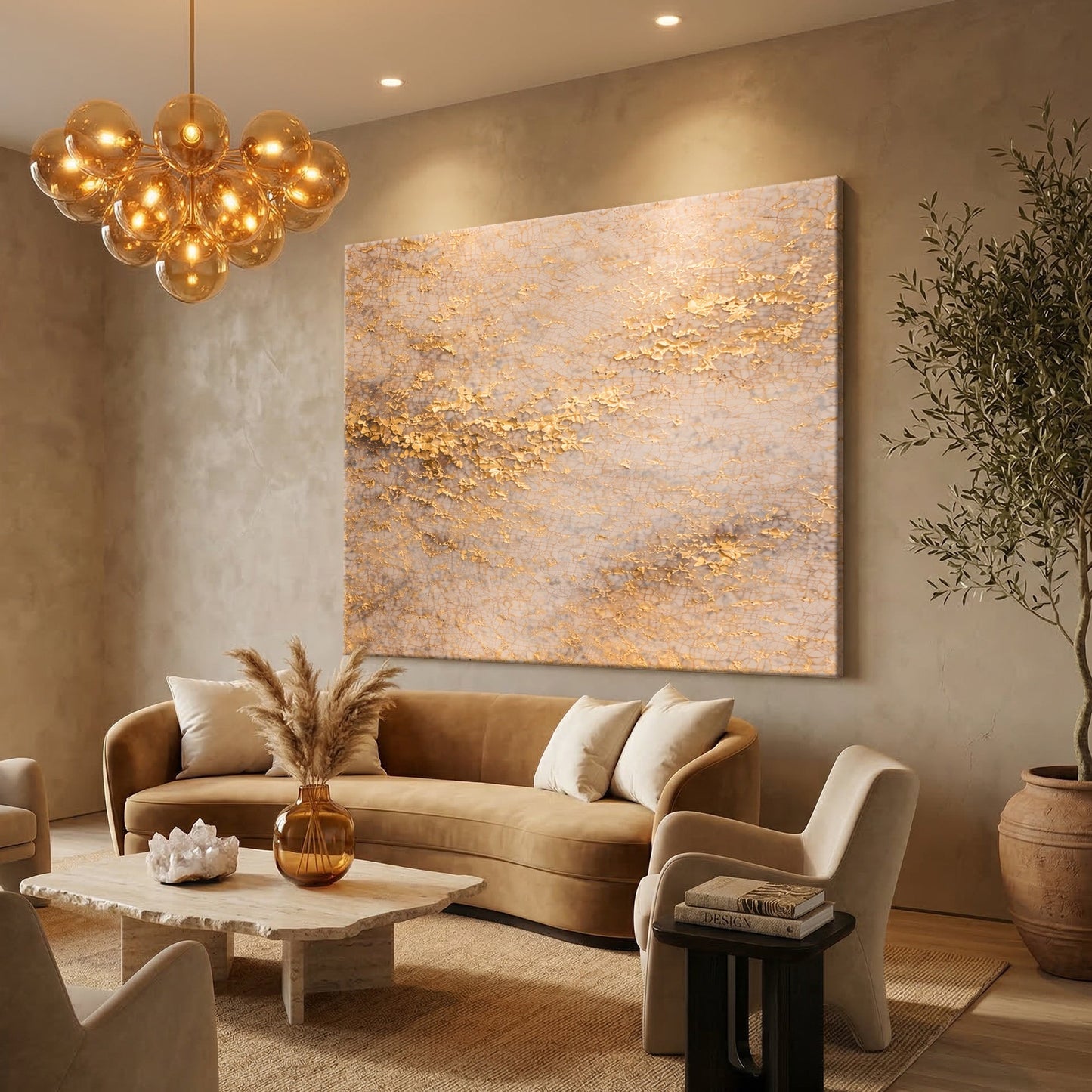 Golden Vibe - canvas