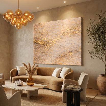 Golden Vibe - canvas