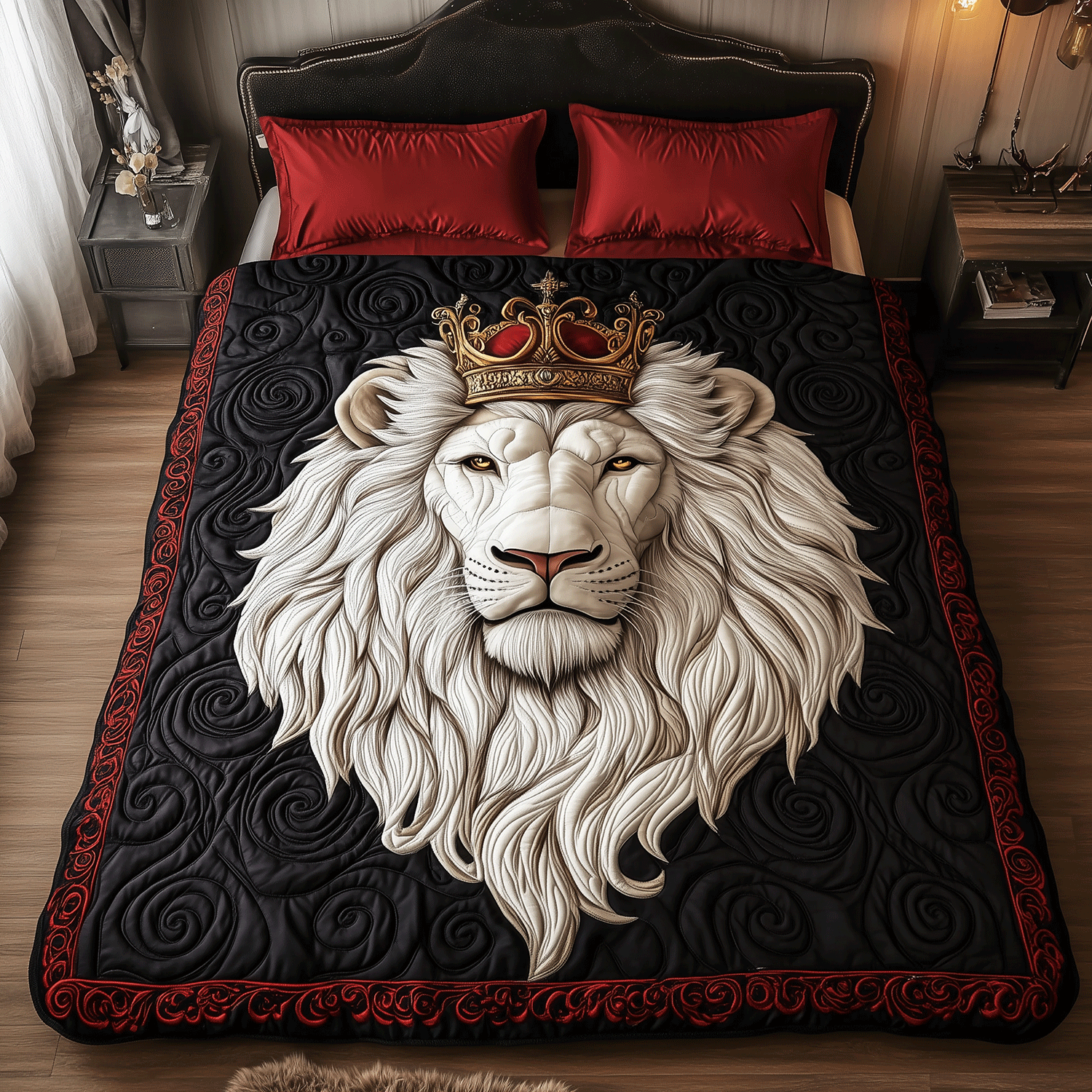 Golden Horizon 3-Piece Quilted Bedding Set - Single (59" x 70")