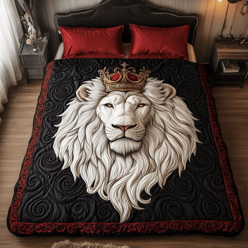 Golden Horizon 3-Piece Quilted Bedding Set - Single (59" x 70")