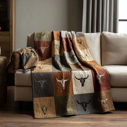 Baby (30" x 40") /Pack 1 /Golden Horizon Quilted Blanket