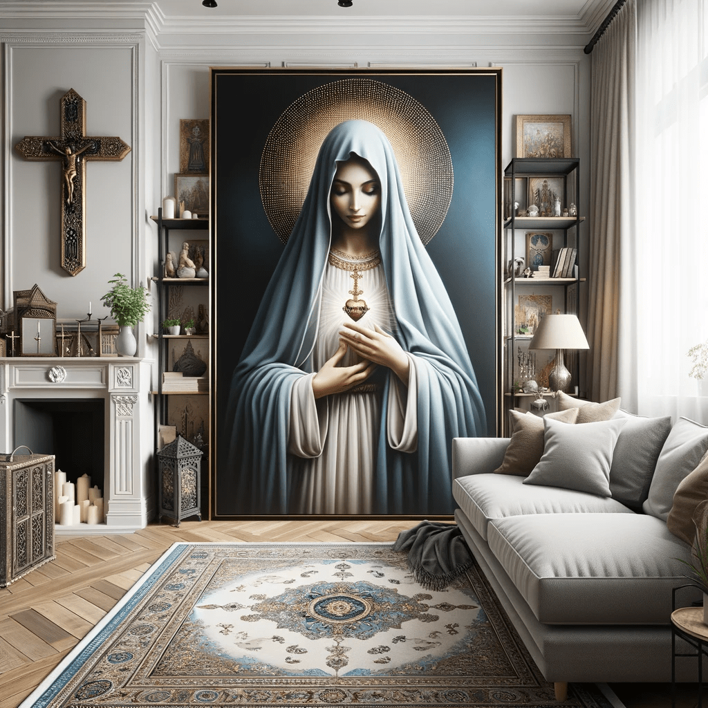 Graceful Benediction Canvas Wall Art