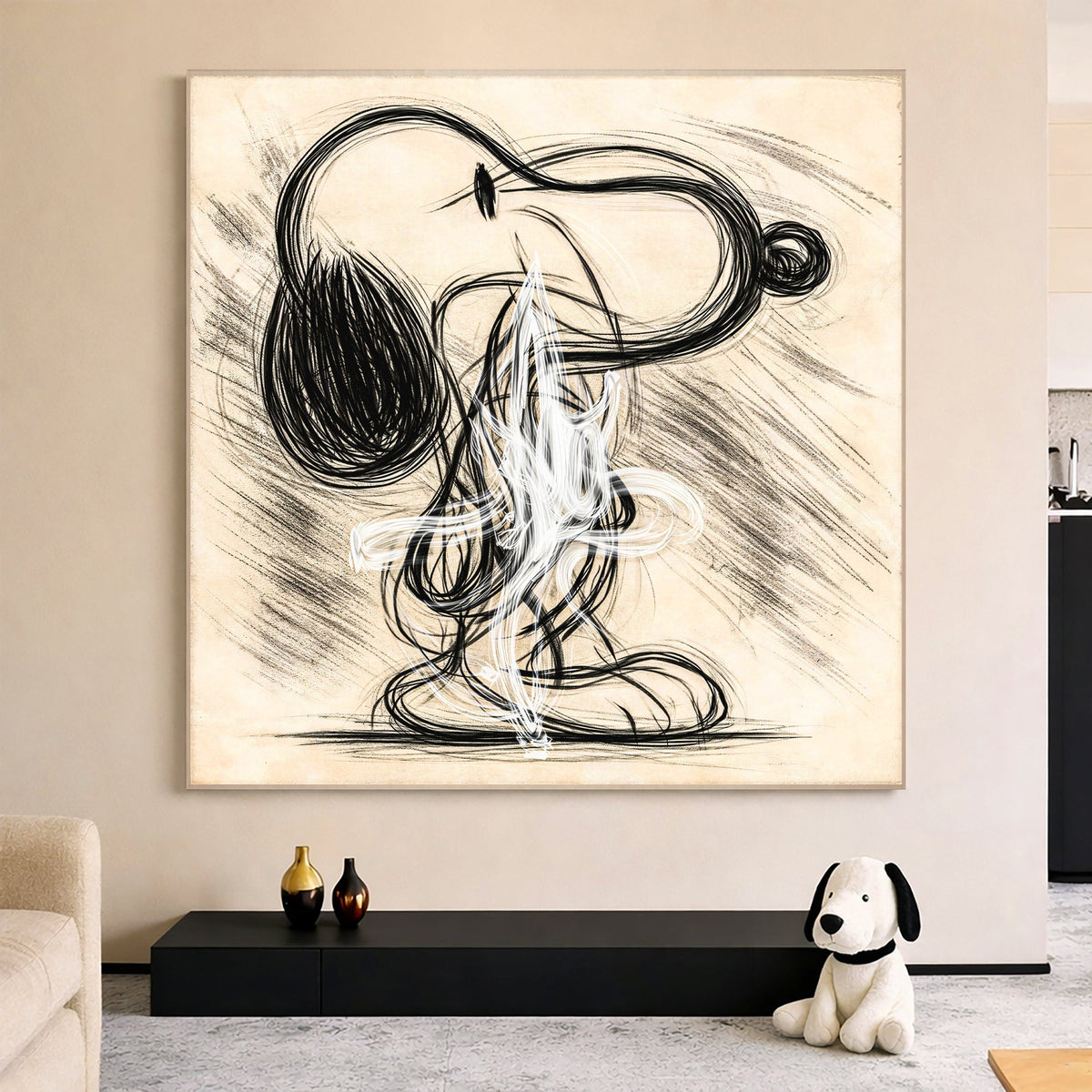 Abstract Dog Graffiti II