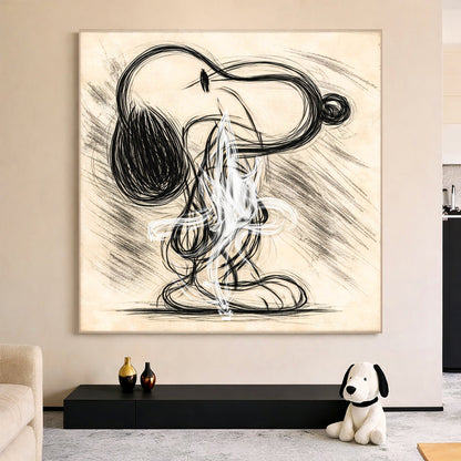 Abstract Dog Graffiti II