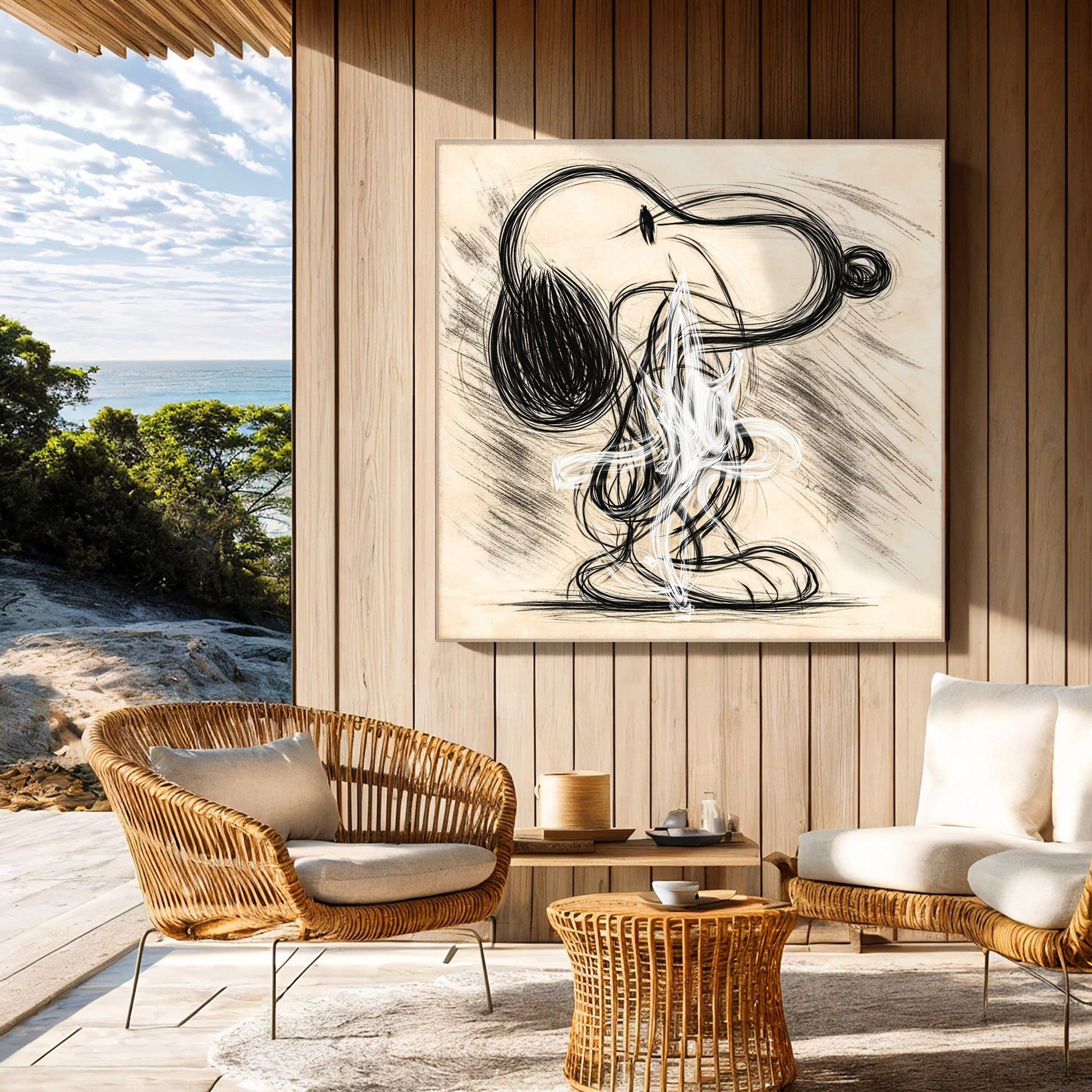 Abstract Dog Graffiti II