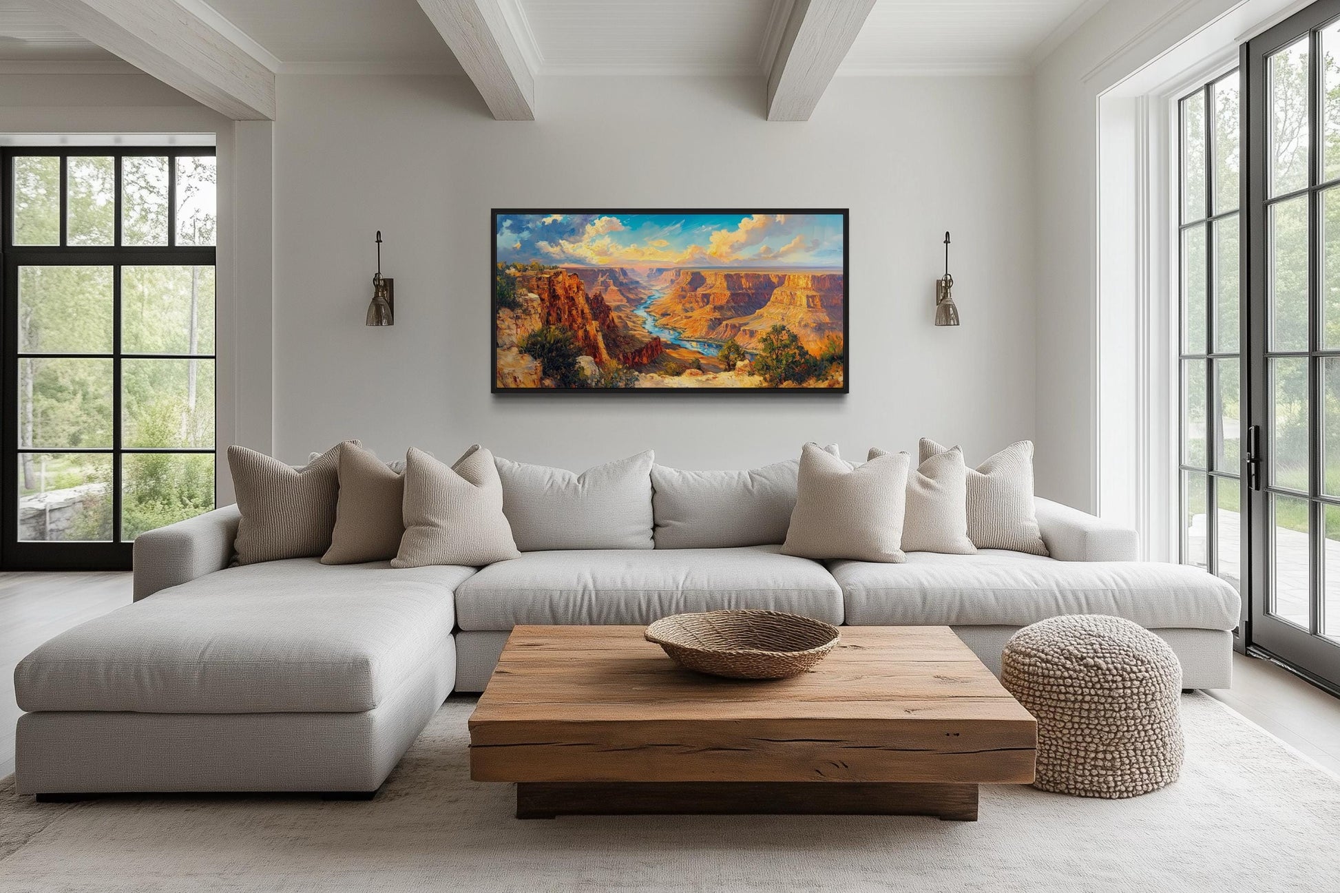 Grand Canyon Framed Cavas Wall Art