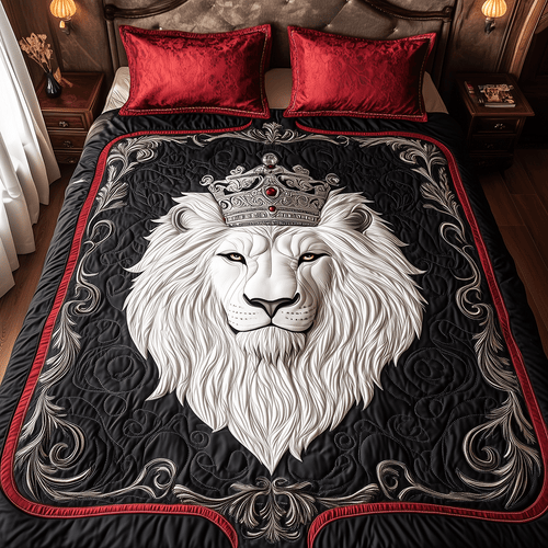 Hearth and Harvest 3-Piece Quilted Bedding Set - Single (59" x 70")