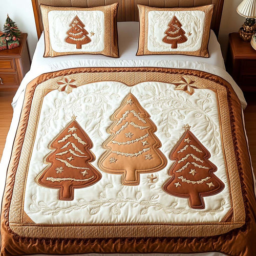 Holiday Pines 3-Piece Quilted Bedding Set - Single (59" x 70")