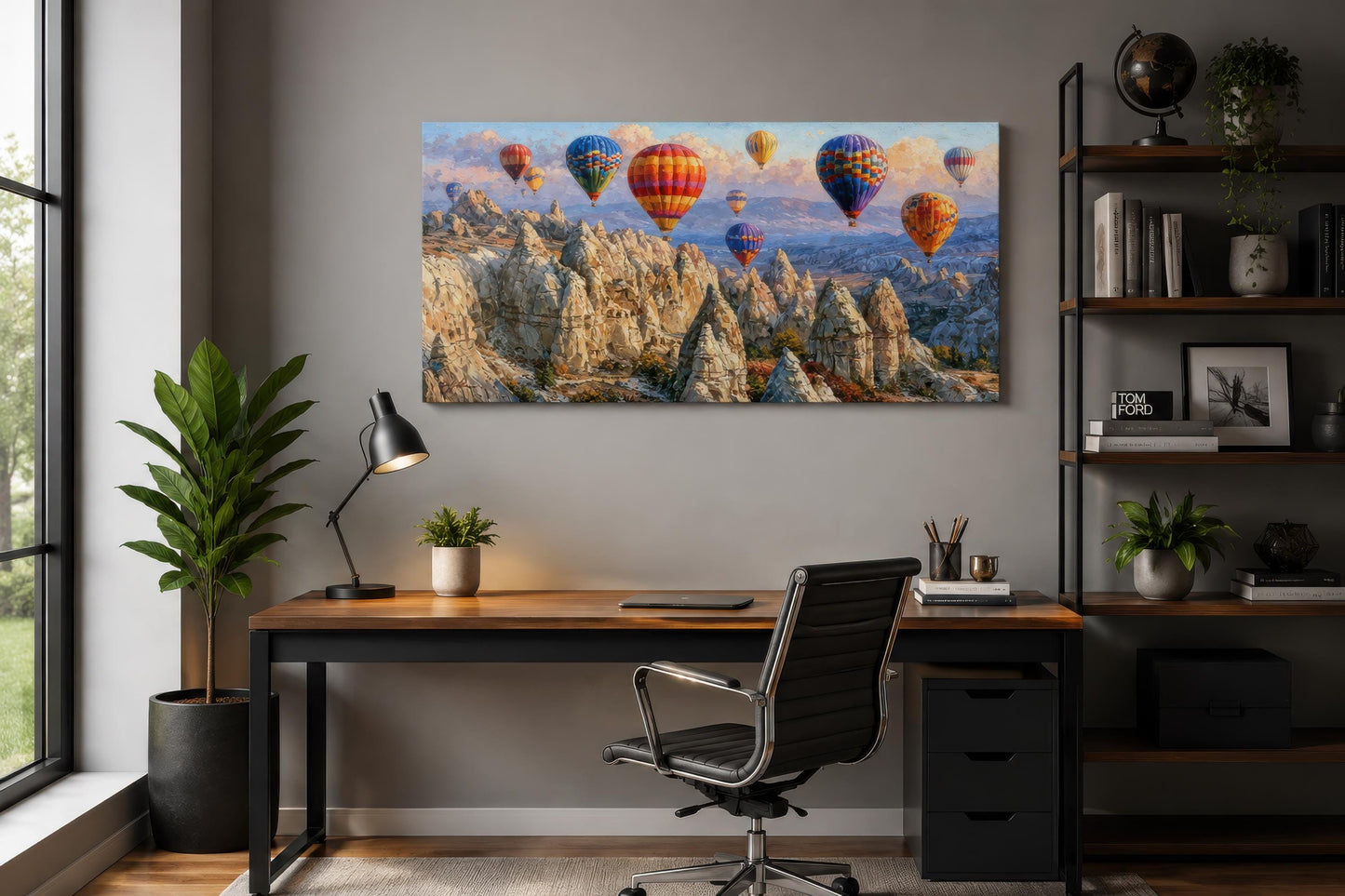 Hot Air Balloon Wall Art - Cappadocia Canvas Print