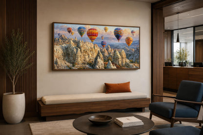 Hot Air Balloon Wall Art - Cappadocia Canvas Print