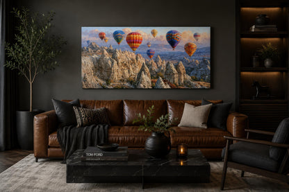 Hot Air Balloon Wall Art - Cappadocia Canvas Print