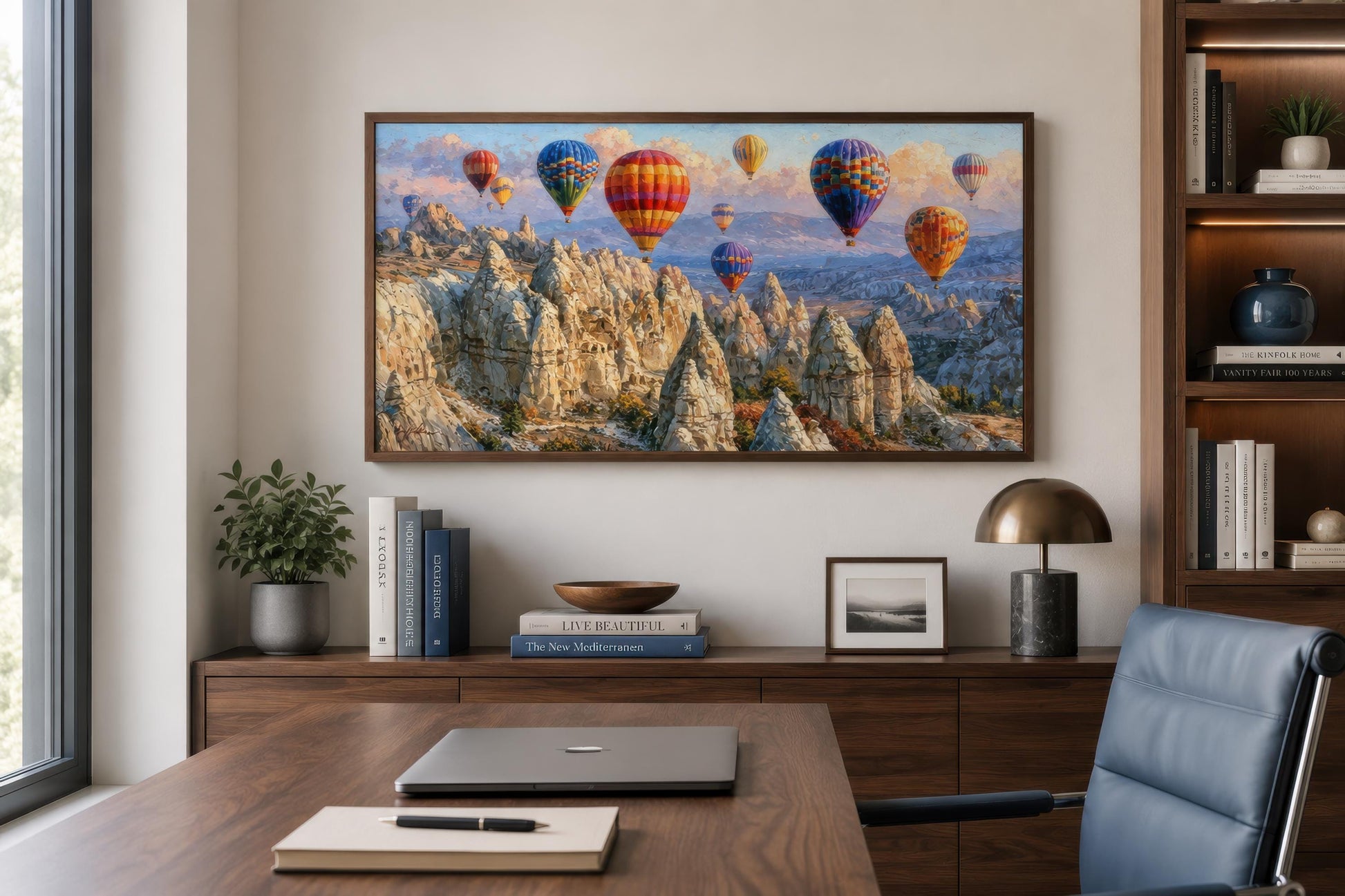 Hot Air Balloon Wall Art - Cappadocia Canvas Print