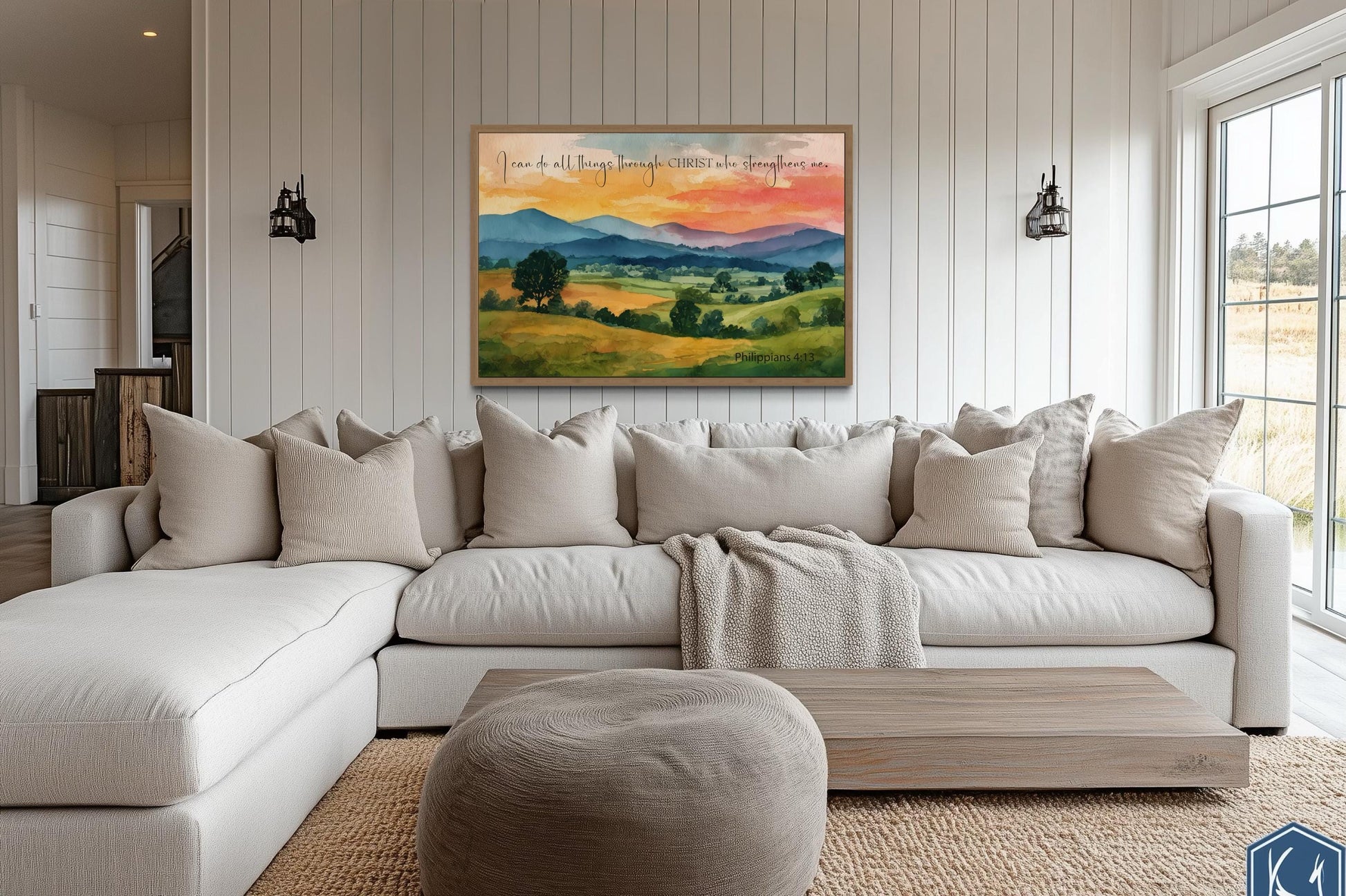 I Can Do All Things Through Christ Philippians 4:13 Scripture Wall Art