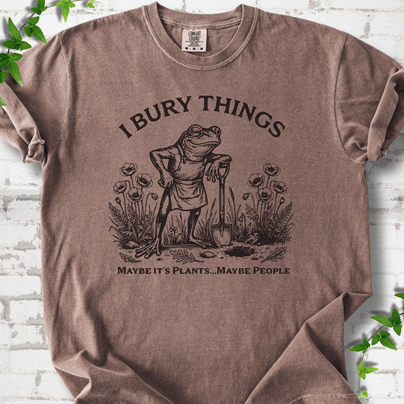 I Bury Things Frog T-Shirt