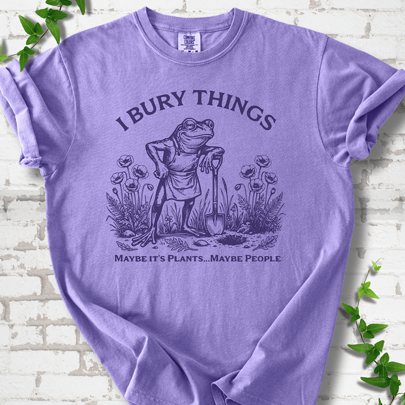 I Bury Things Frog T-Shirt