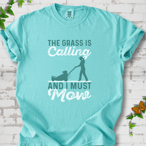 I Must Mow Lady T-Shirt
