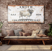 Brahman Cattle Sign III