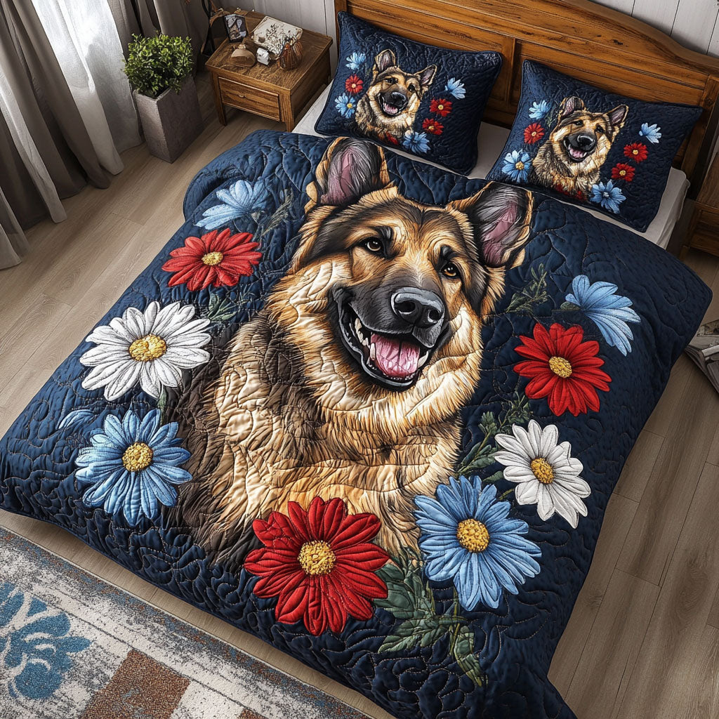 Independence Shepherd 3-Piece Quilted Bedding Set - Single (59" x 70")