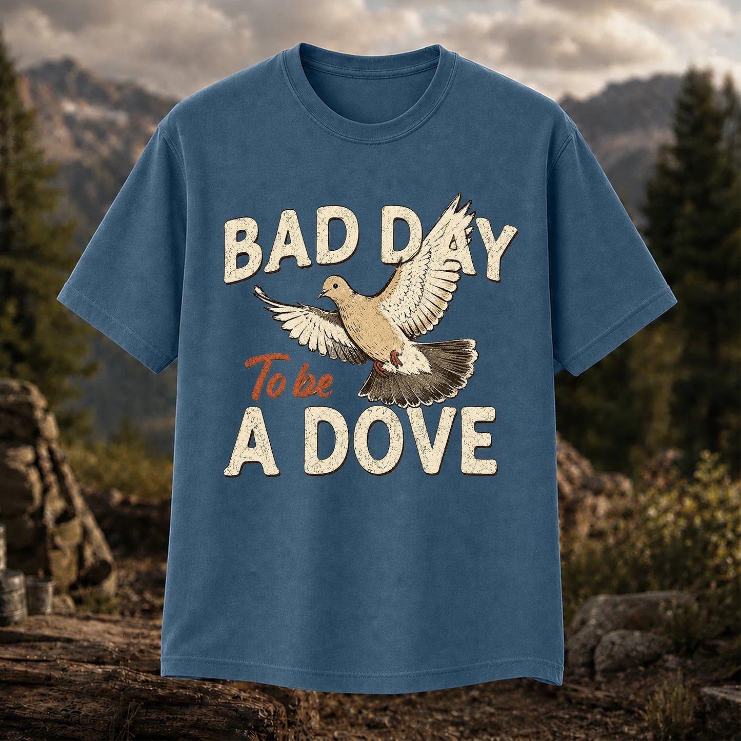 Bad Day to Be a Dove T-Shirt, Funny Dove Hunting Tee