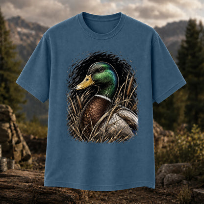 Mallard Duck T-Shirt, Vintage Waterfowl Hunting Tee