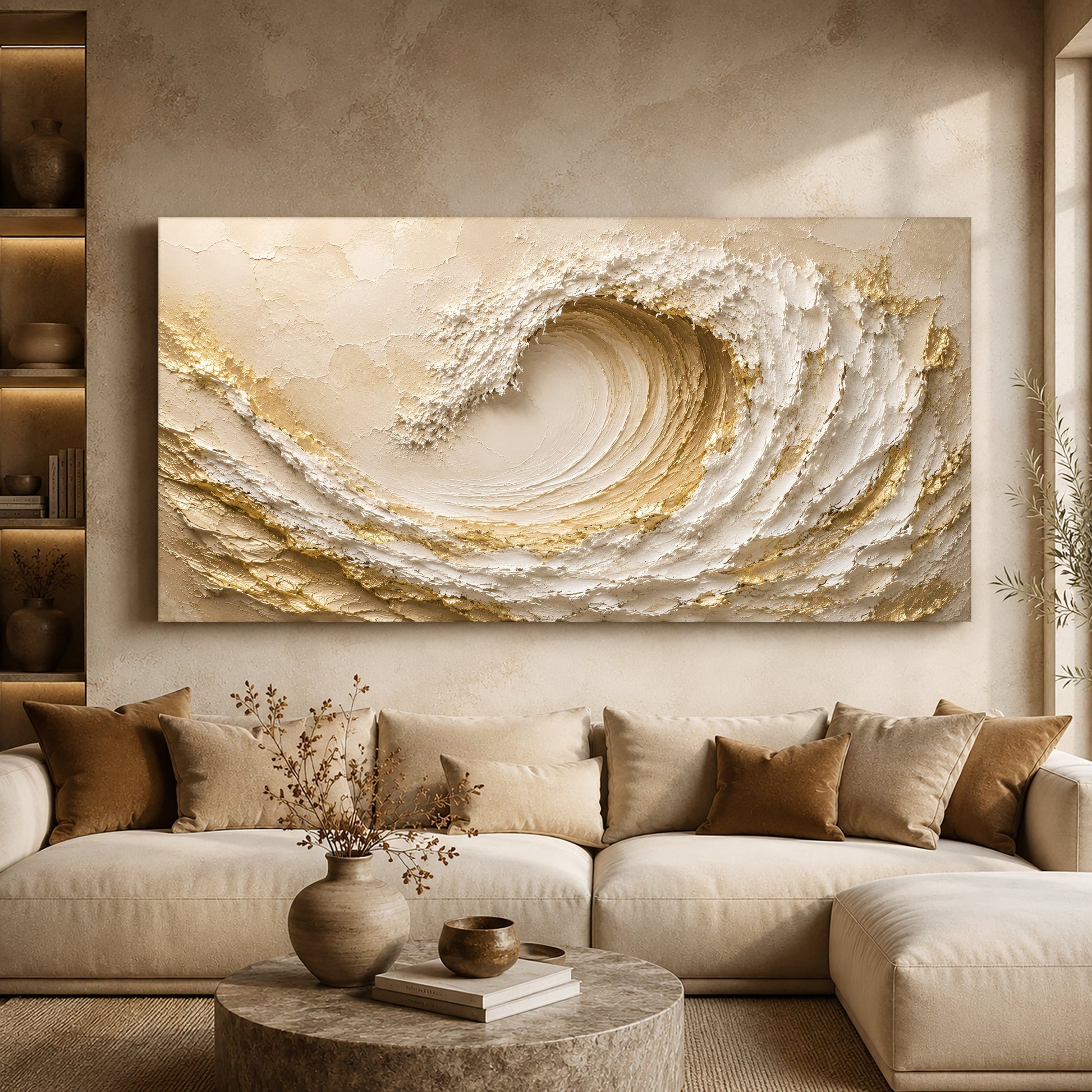 Ivory Crest Wave