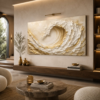 Ivory Crest Wave