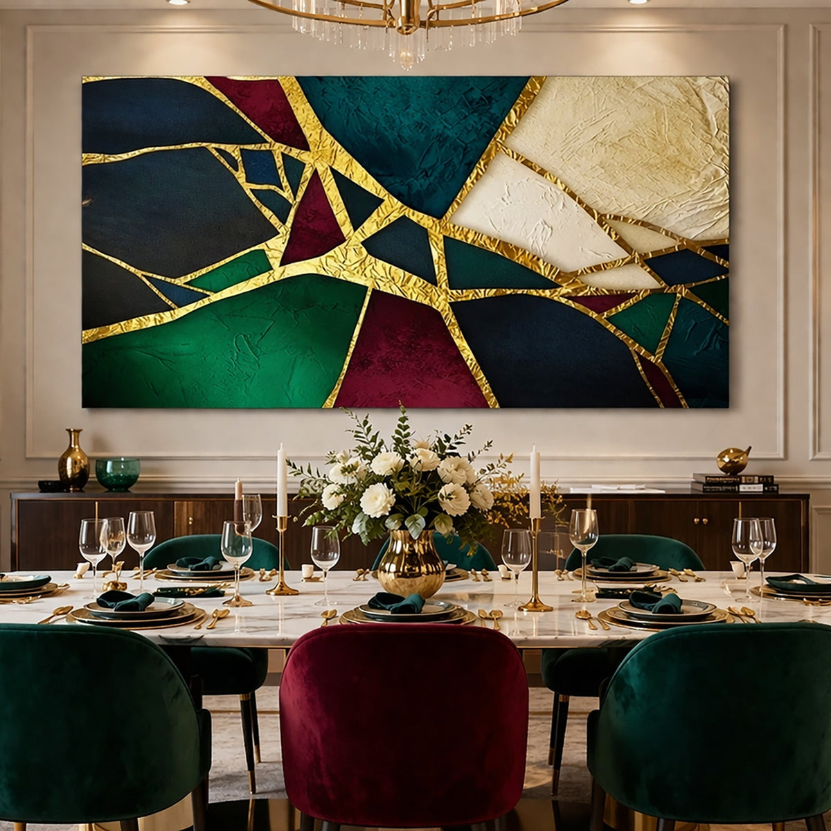 Jewel Tones - Metallic Accents