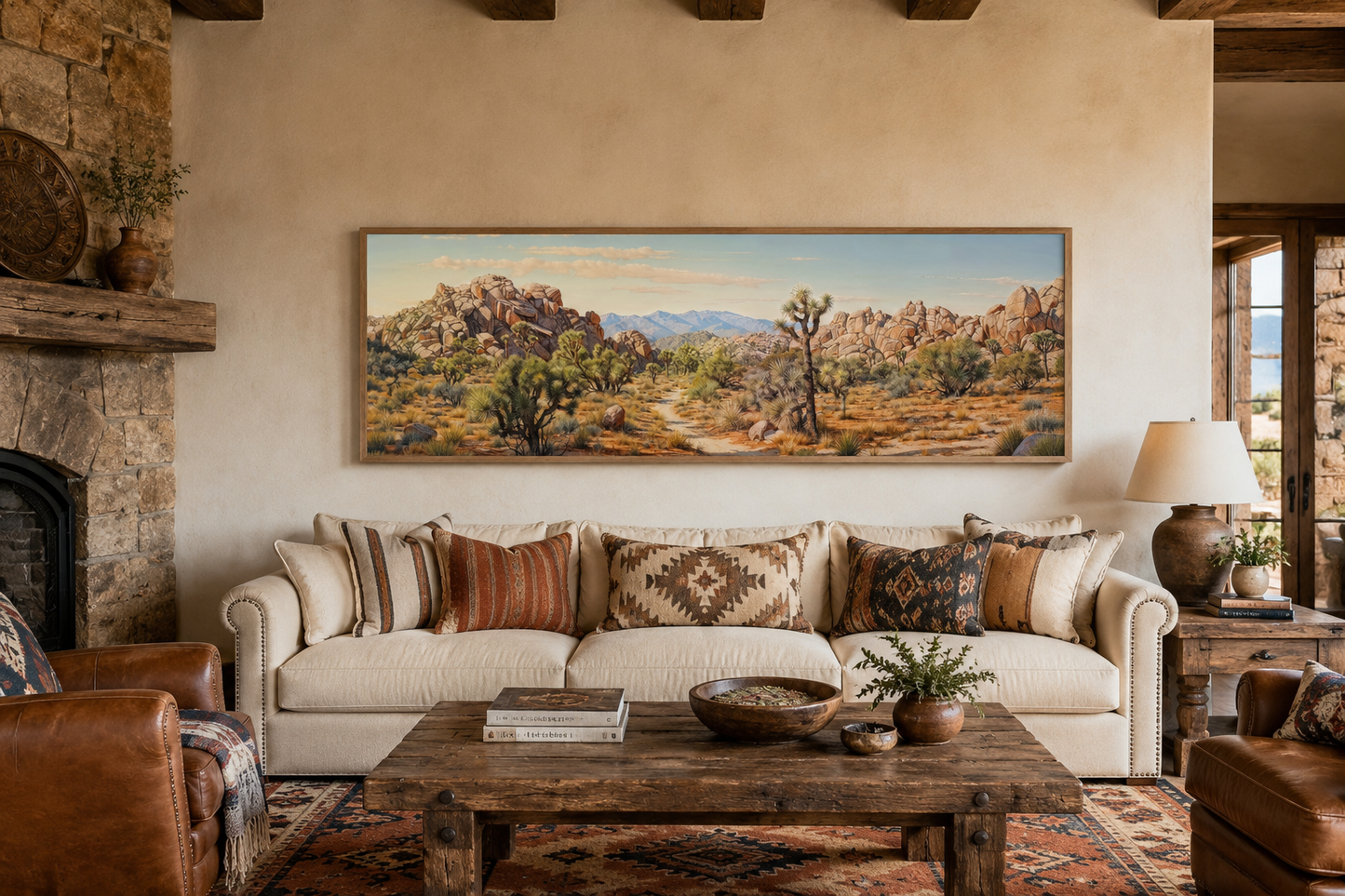 Joshua Tree National Park Horizontal Canvas Wall Art