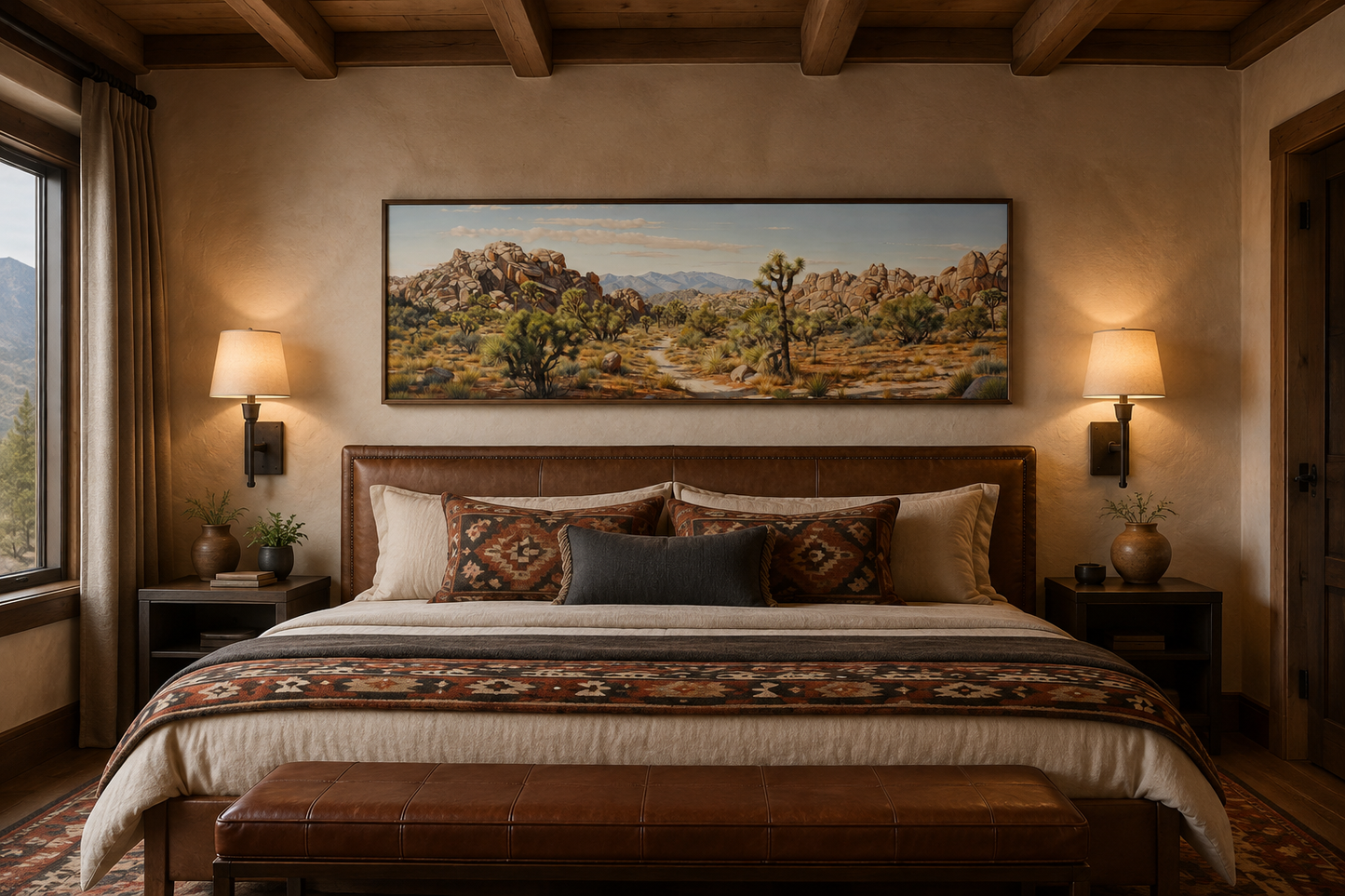Joshua Tree National Park Horizontal Canvas Wall Art