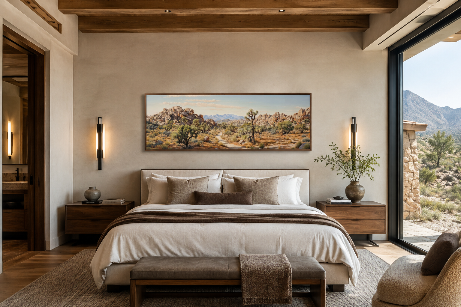 Joshua Tree National Park Horizontal Canvas Wall Art
