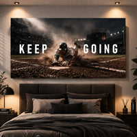 Keep Going - canvas