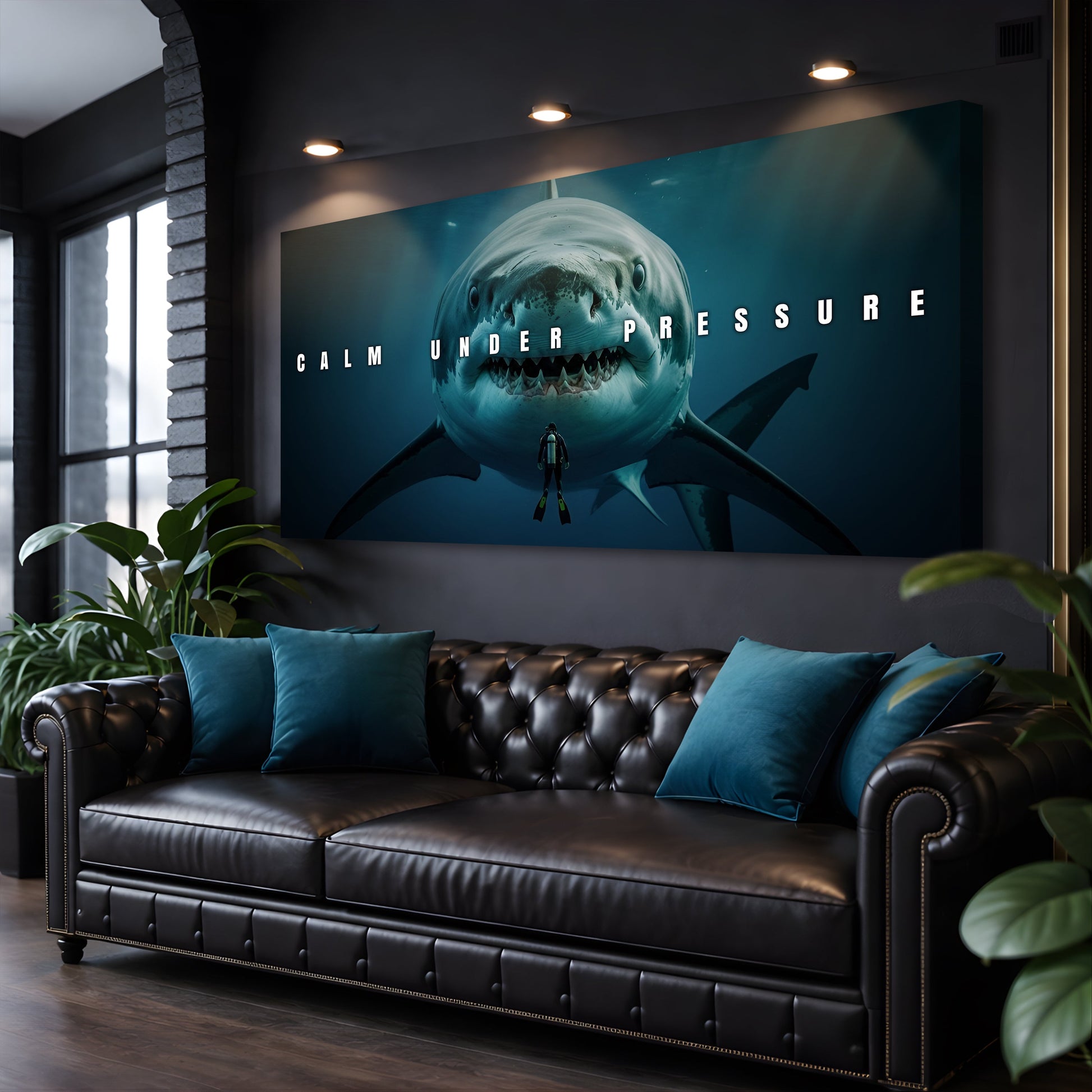 Calm Under Pressure Wall Sign