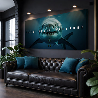 Calm Under Pressure Wall Sign