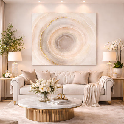 Golden Circle - canvas