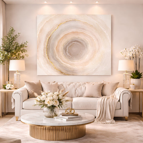 Golden Circle - canvas