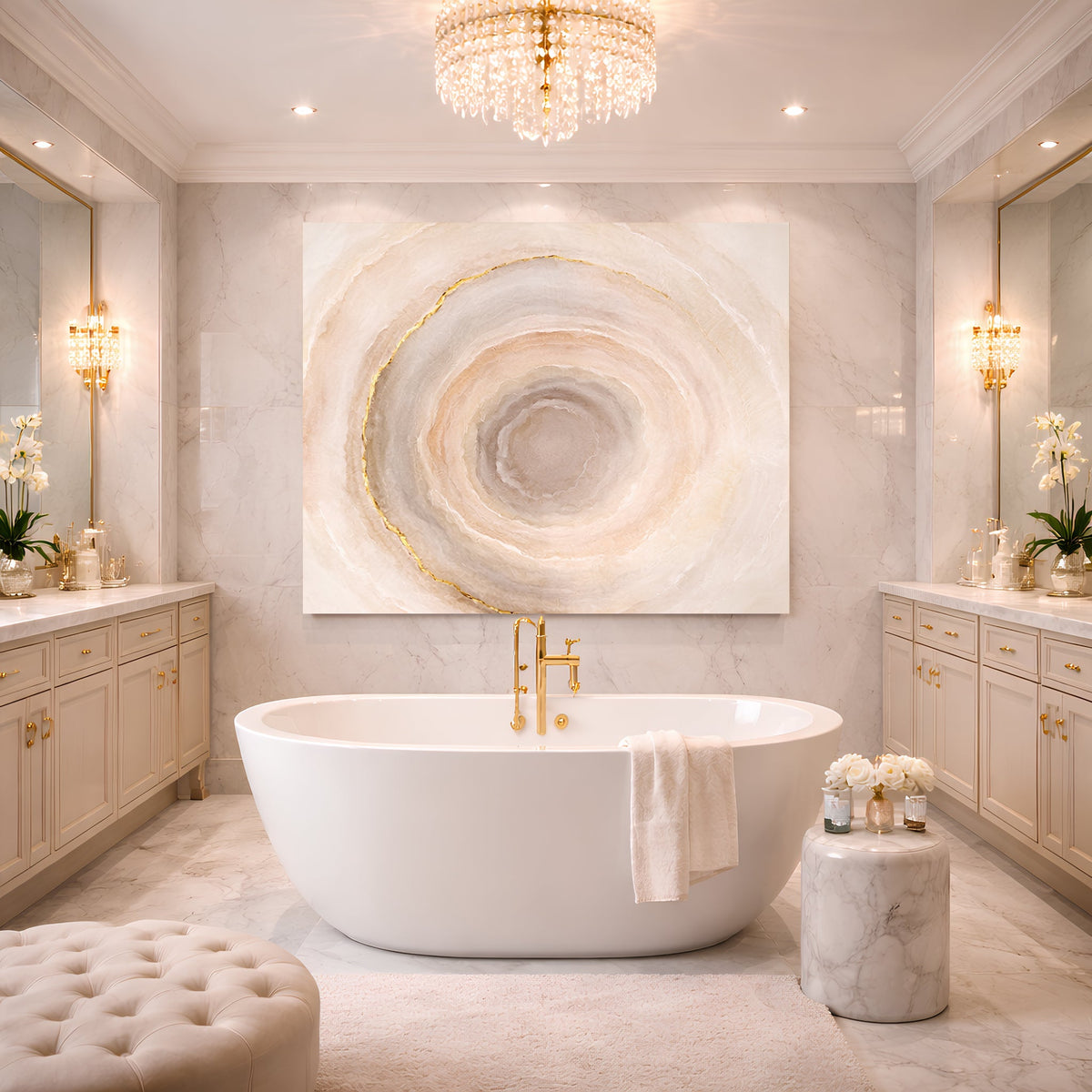 Golden Circle - canvas