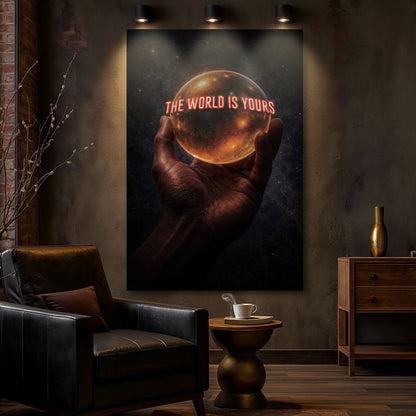 The World is Yours Wall Sign