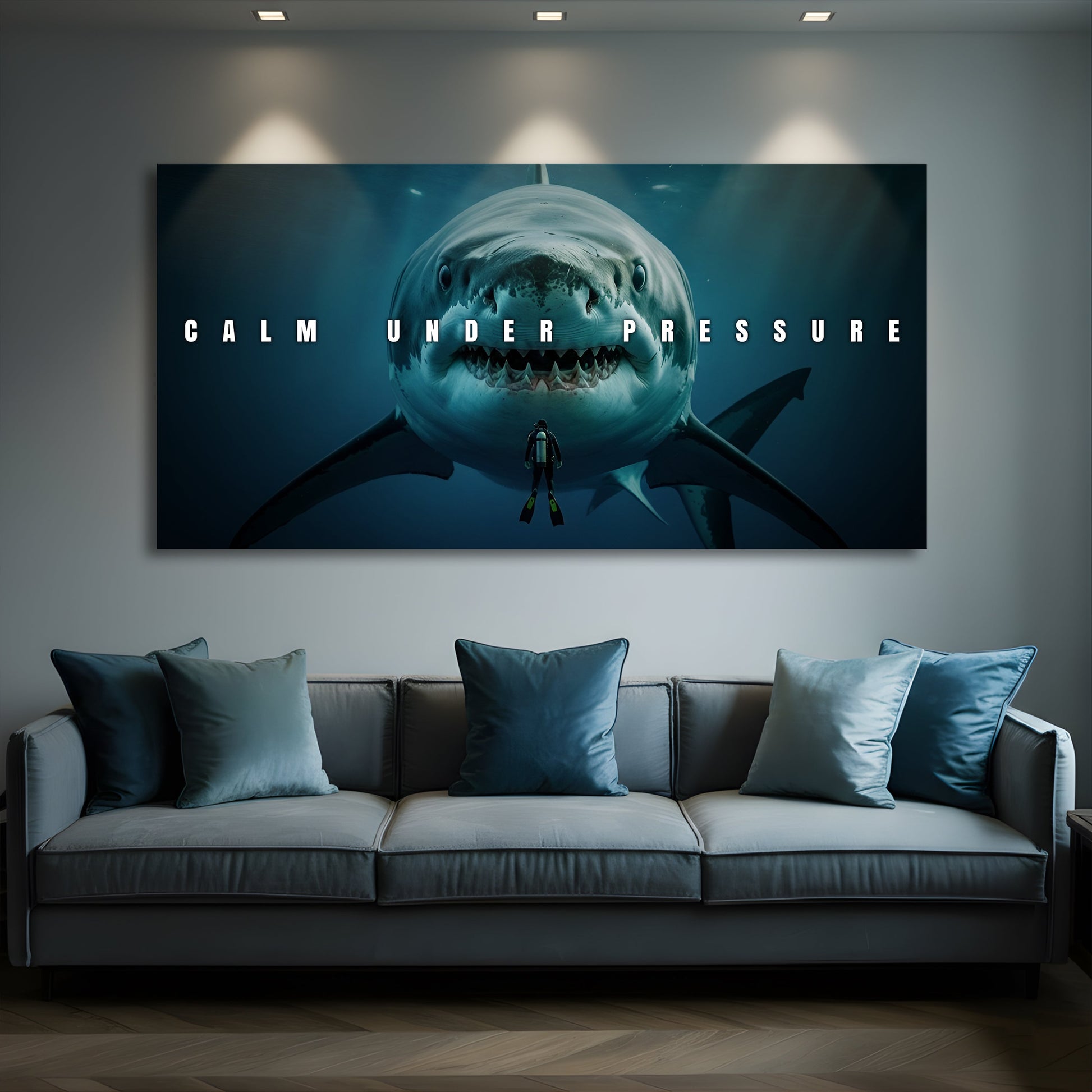 Calm Under Pressure Wall Sign