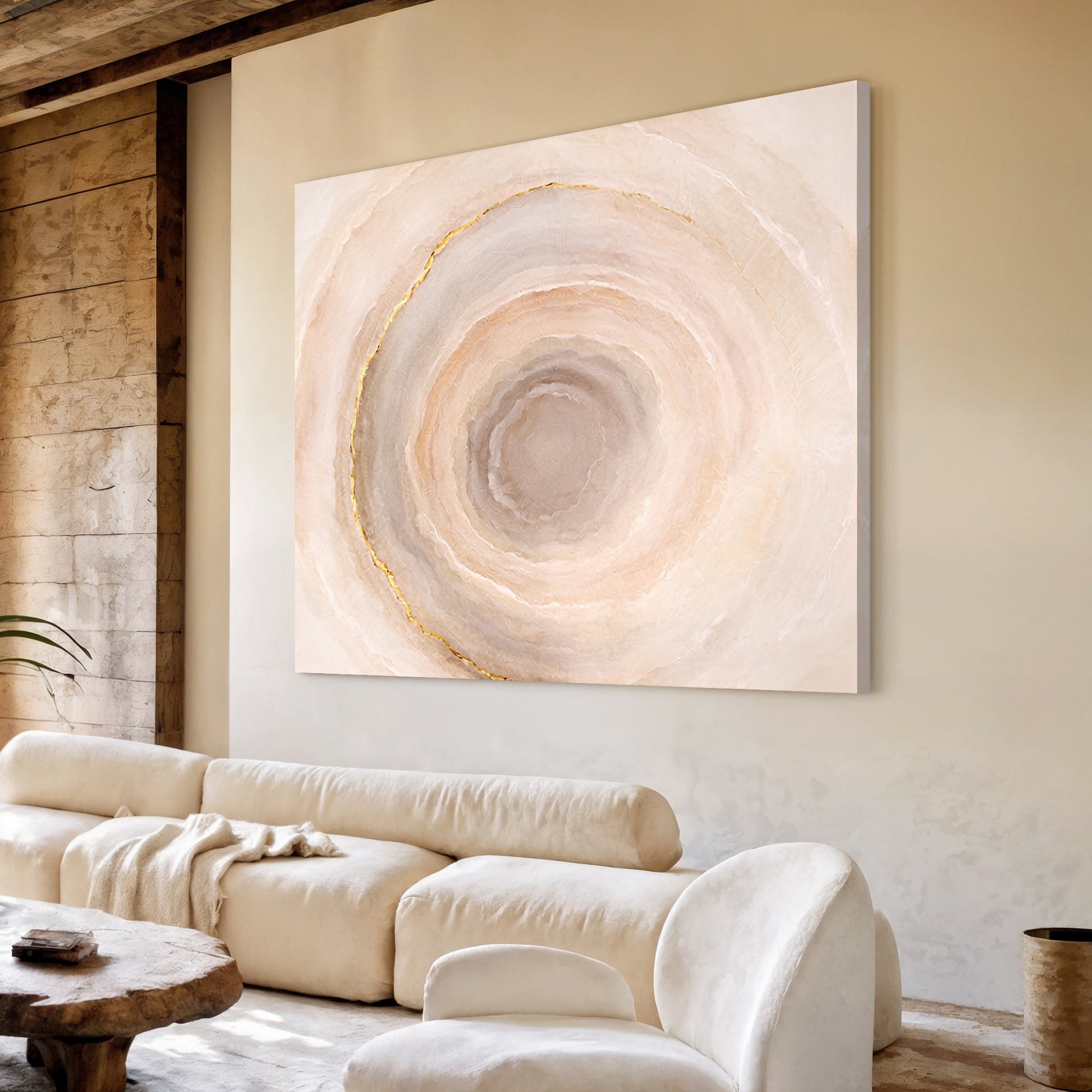 Golden Circle - canvas