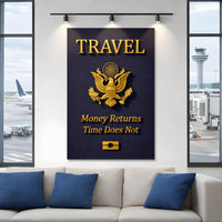 Travel Passport Wall Sign