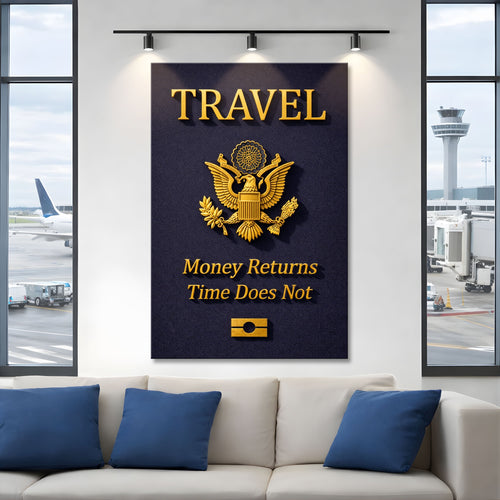 Travel Passport Wall Sign