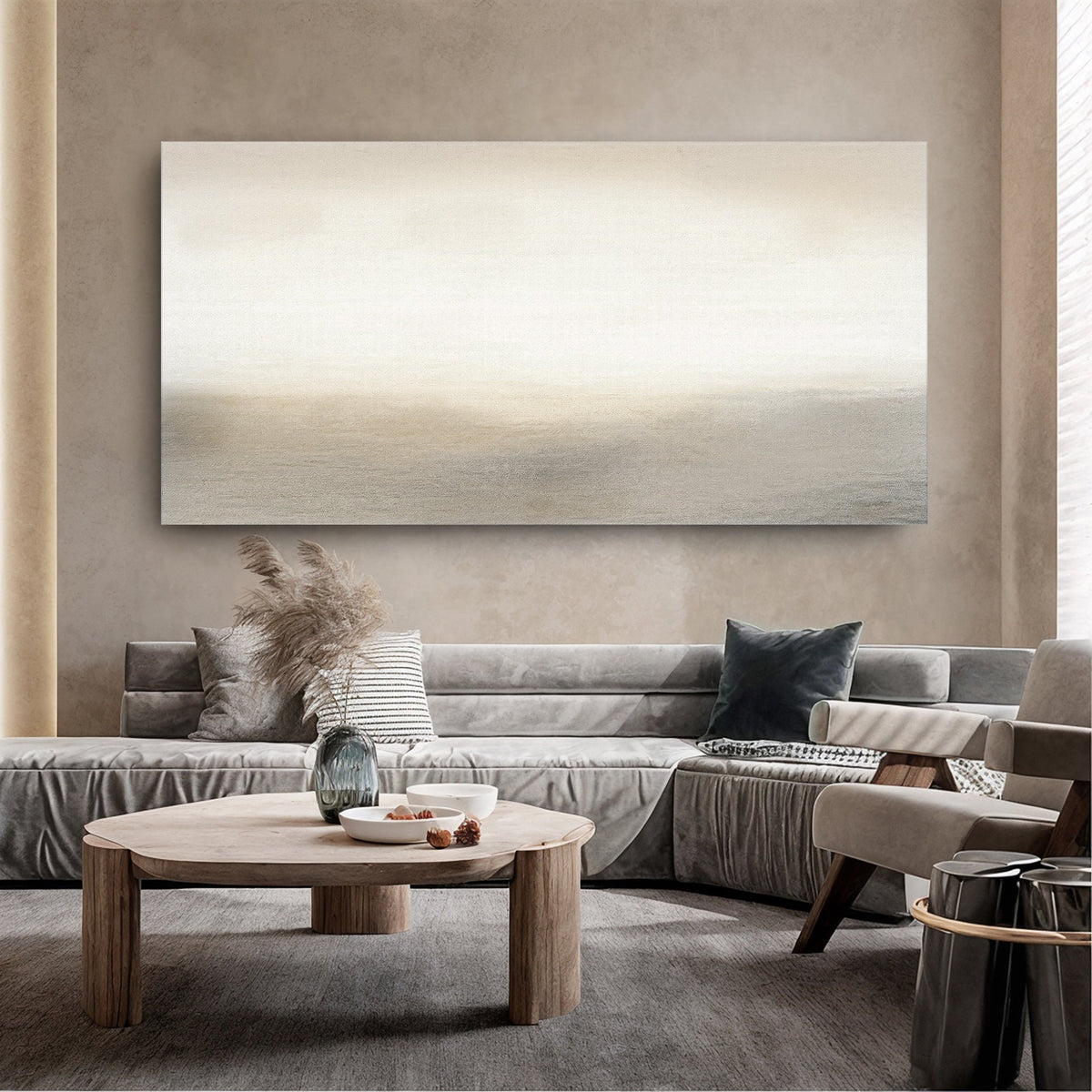 Nordic Beach Abstract Wall Art